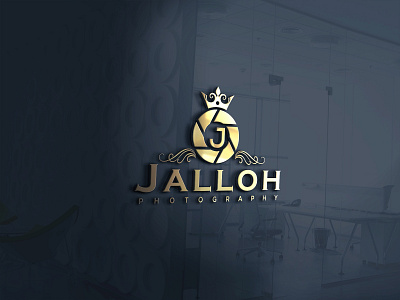 Jalloh Photography brandding logo logo design luxury logo modern photography photography logo signature logo typography wedding
