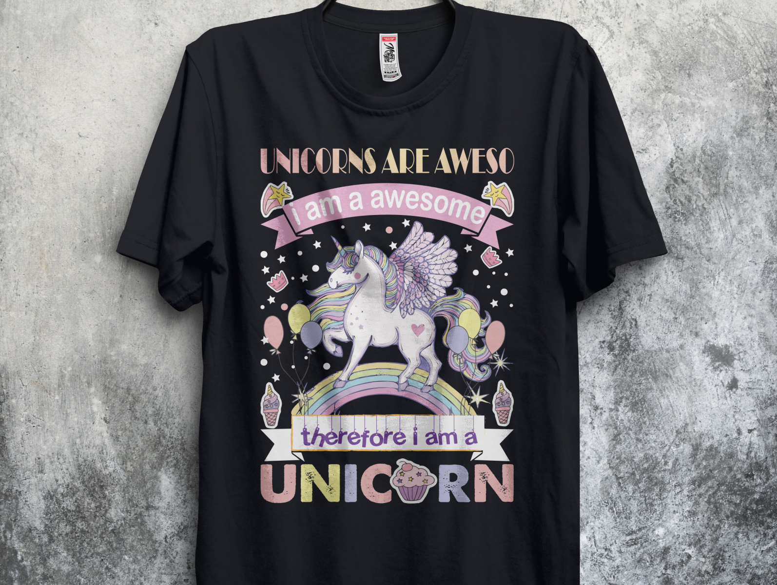 Unicorn T-Shirt Design by Shamim Sheikh on Dribbble