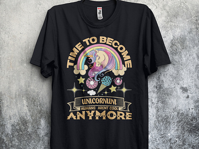 Unicorn T-Shirt Design