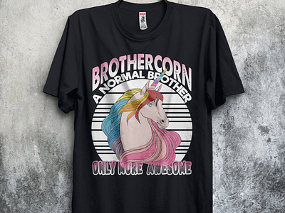 Unicorn T-Shirt Design