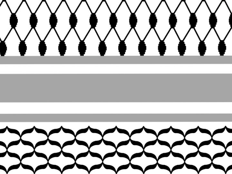 pattern palestinian keffiyeh