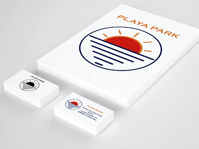 PLAYA PARK LOGO & BUSINESS CARD