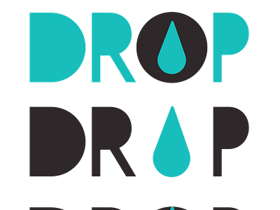 DROP LOGO CONCEPT waterdrop