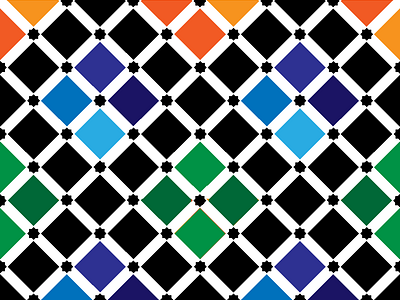 patterns that you can see only in ANDALUCIA - SPAIN andalucia blue color illustrator orange pattern pattern design patterns red spain star vector