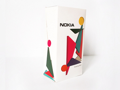 Nokia Smartphone Packaging Redesign 3d abstract adobe adobe illustrator colorful connecting people creative design graphicdesign new nokia package design packaging packaging design redesign smartphone smartphone package