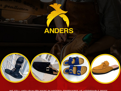 Advert e-flyer for Anders Brand design