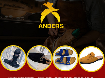 Advert e-flyer for Anders Brand