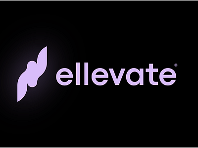 Ellevate® Logo branding design graphic design illustration logo typography ui ux vector