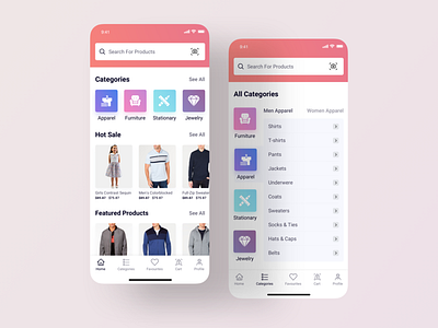 E commerce app design application e commerce mobile mobile ui uidesign