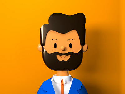 3d vector character