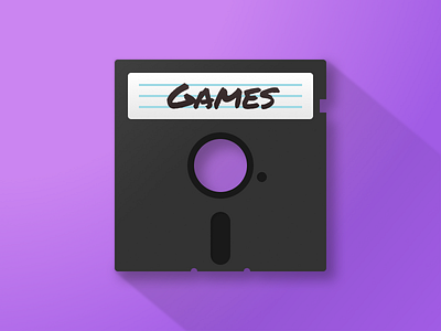 Games Disk Icon