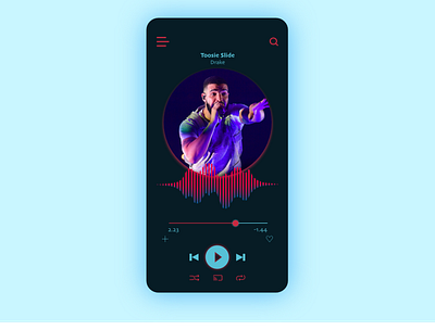 Music App UX app app design application design illustration ui ux