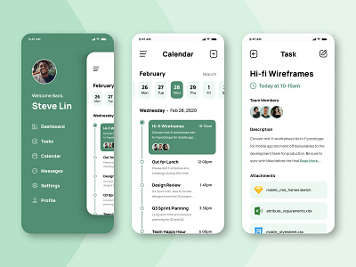 Task Management Mobile UI