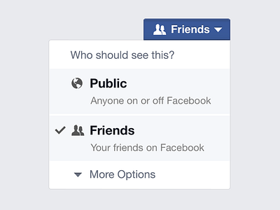 Facebook Privacy Selector