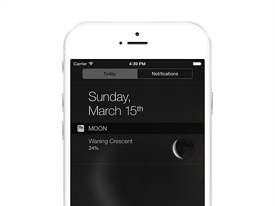 MOON 5 Today Extension app ios moon