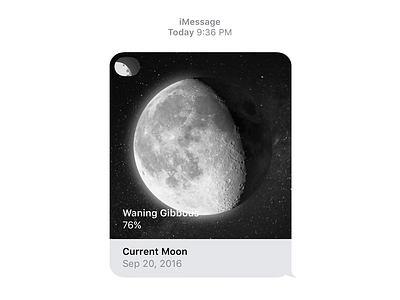 MOON iMessage App