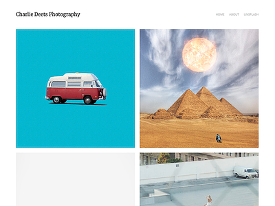 Photography Site collage photo photography portfolio