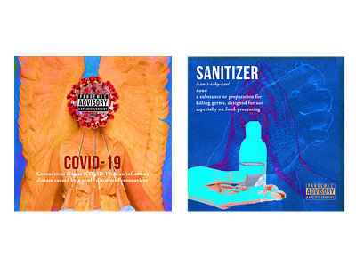 Pandemic Advisory Series 5 art collage collage art colors covid19 design designer digital art