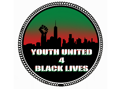Youth United 4 Black Lives Logo blacklivesmatter design digital art graphic illustration logo organization