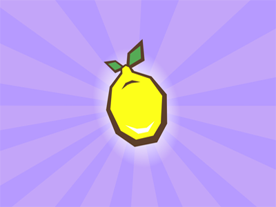 Sooper Kyoot Froot: Lemon fruit illustration lemon vector