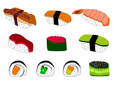 Sushi vector