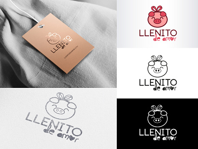 Brand "LLENITO DE AMOR" branding design logo