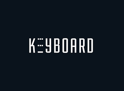 Keyboard Logo (White) keyboard competition