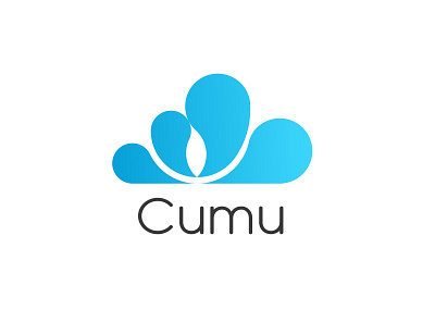 Cumu - Cloud Computing Logo dailylogochallenge