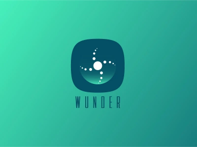 Wunder - Underwater Camera App app app logo camera camera app dailylogochallenge illustration logo logodesign logodlc underwater