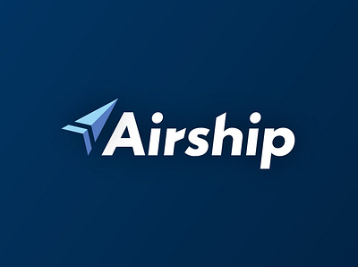 Airship - Delivery Service dailylogochallenge delivery delivery logo illustration logo logodesign logodlc