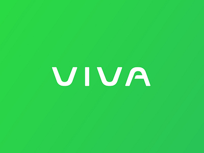 Viva Phone - Mobile Carrier dailylogochallenge green logo logodesign logodlc mobile mobile carrier phone logo wordmark