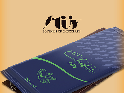 TUY Chocolate logo brand branding colors design gradient illustration logo logo design monogram monogram logo