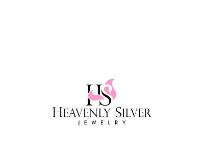 Heavenly Silver branding design jewelry vector