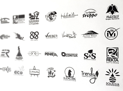 More logos V5 branding design logo vector