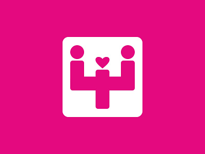 Family Therapy - Reinventing relationships discussion family heart love pink pink logo psy psyche psychology relation table therapy vector