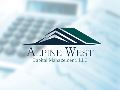 Alpine West - Capitan Management, LLC alpine app branding capital design home house logo management mountain roof strong vector