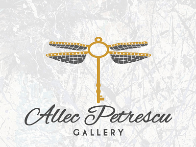 Allec Petrescu - Art Gallery art branding design dragonfly gallery logo mexico photography vector