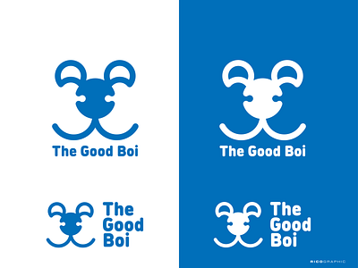 The Good Boi branding corporate design dog dog logo icon identity logo logomark mark minimal minimalist symbol typography vector