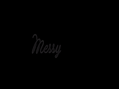 One Year Of Messy Vibes #04 04 aftereffects animation brand logo messyvibes