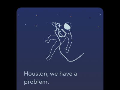 Houston, we have a problem app astronaut astronomy calendar space