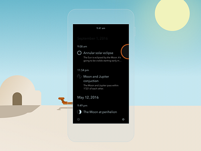 Solaris + Tatooine app astronomy calendar space tatooine