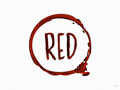 "Red" logo #2 branding handlettering illustration logo orphans t3 type typography