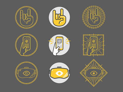 Bakery Icons branding icons identity illustration oculus vector