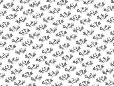 "Buckwheat" Pattern ~ Mrs Baird's branding illustration pattern type