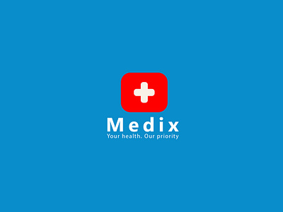 Medix medical logo design