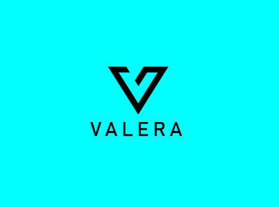 V letter Valera modern minimalist logo design branding business logo creative logo flat design illustrator logo design logo design branding minimalist logo design simple logo unique logo vector