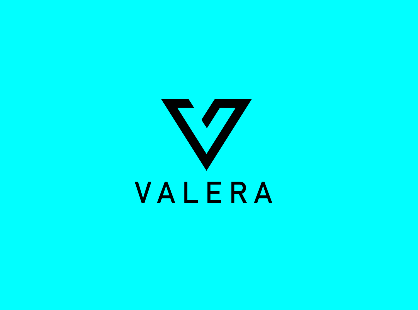 V letter Valera modern minimalist logo design by xcoolee on Dribbble