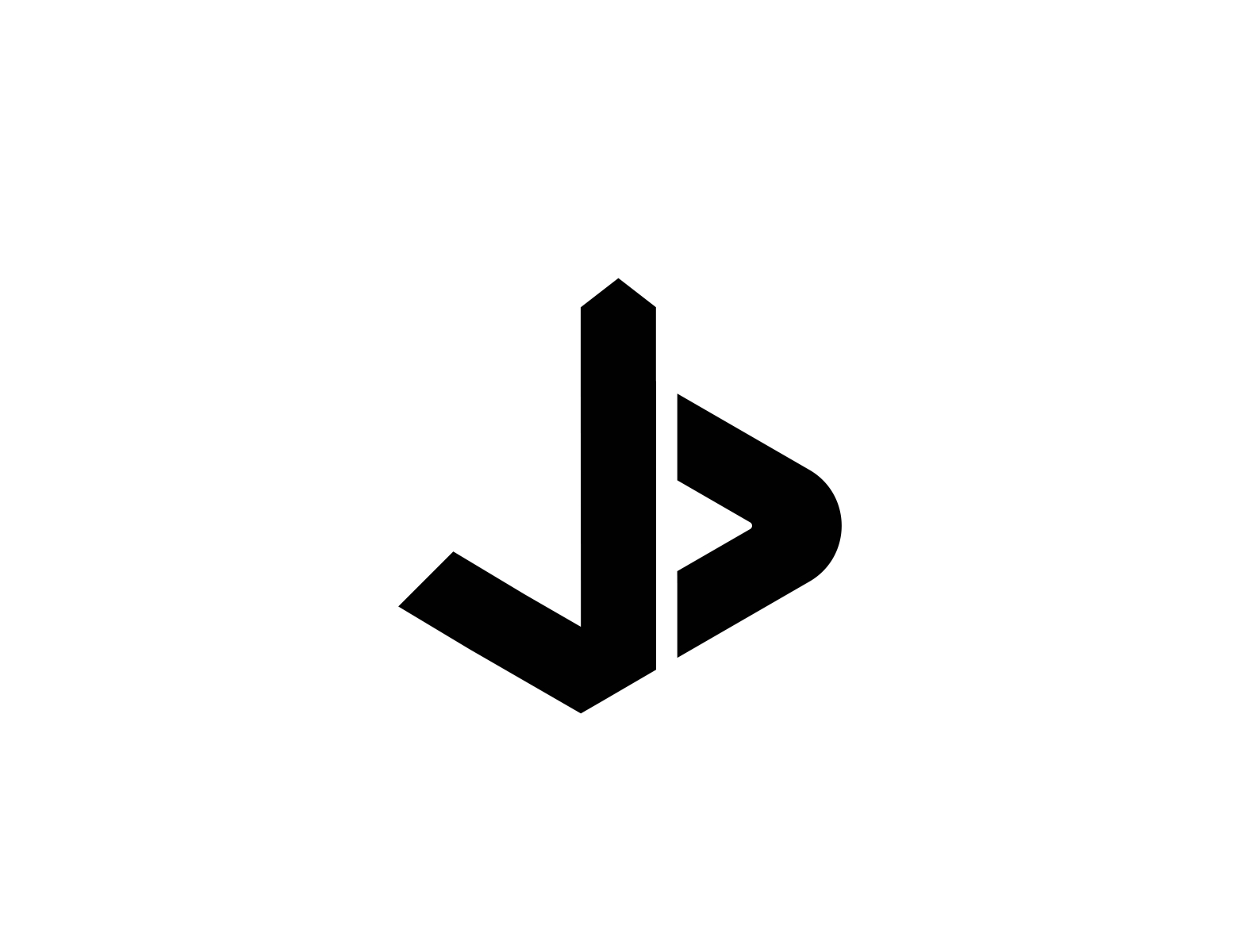 jb bj logo design by xcoolee on Dribbble