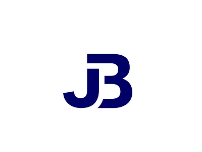 jb bj logo letter design by xcoolee on Dribbble