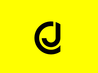 jc cj modern logo design